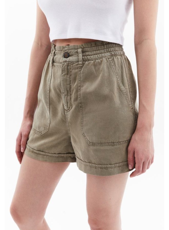 OXXO High Rise Mini Shorts - Image 1